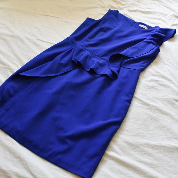 Calvin Klein Dresses & Skirts - Calvin Klein Blue Midi Dress